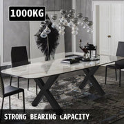 Load image into Gallery viewer, Amocart 2PCSMetal Table Legs Steel 2204LBS/1000KG Load  X-Shape with Pre-Drilled Holes for Home Use Commercial Bar Hotel Office
