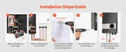 Load image into Gallery viewer, SucceBuy Tankless Electric Water Heater 27/36kW Instant Hot Water Heater Under Sink On Demand for Bathroom Child Security Lock
