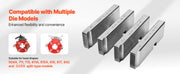 Bild in Galerie-Viewer laden, SucceBuy Threading Machine Dies 1 in-2 in NPT Pipe Dies(4 Packs) Right-Handed HSS Pipe Threading Dies Fit Split-Type Machines
