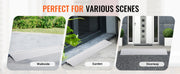 Load image into Gallery viewer, SucceBuy 1in-6in 800lbs Door Threshold Ramp Aluminum Adjustable Modular Cable Protector Ramp for Doorways Wheelchairs Scooters
