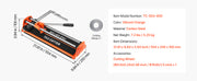 Load image into Gallery viewer, Amocart 17-Inch Manual Tile Cutter for Wall &amp; Polished Tiles Double Rails for Precise Cutting Tungsten Carbide Wheel Precise
