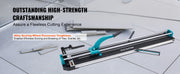 Charger l'image dans la visionneuse de galerie, Amocart Manual Tile Cutter Porcelain Ceramic Tile Cutter with Tungsten Carbide Cutting Wheel Infrared Positioning Anti-Skid
