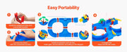 Load image into Gallery viewer, Amocart Water Play Table Children's Outdoor Beach Toy with 39PCS Accessories Summer Water Park Playset for Kids Activity
