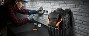 Load image into Gallery viewer, Amocart 45 Pockets Tool Backpack Tool Bag Reinforced Fabric Base Electrician Plumber Repairman Maintenance Worker Tool Bags
