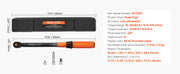 Load image into Gallery viewer, SucceBuy 1/2" 1/4" 3/8" Mechanical Torque Wrench Set Precision Pointer Hand Tools Torque Wrench Mechanical Car Repair Tool
