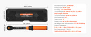 Load image into Gallery viewer, SucceBuy 1/2" 1/4" 3/8" Mechanical Torque Wrench Set Precision Pointer Hand Tools Torque Wrench Mechanical Car Repair Tool
