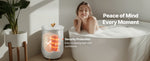 Amocart Towel Warmer Bucket 20L Heated Towel Warmer w/ LED Light Auto Shut off & Temperature Setting Large Blanket Warmers SPA