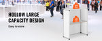Amocart Promotion Counter Table Portable Tradeshow Podium Table Display Exhibition Counter Stand Booth Fair Pop Up Podium Table