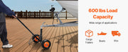 Load image into Gallery viewer, Amocart 600lbs Tongue Trailer Dolly with 16.5-22in Adjustable Height &amp; 1-7/8 in Hitch Ball Steel Boat Mover for Moving Car Rvs
