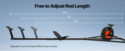 Charger l'image dans la visionneuse de galerie, Amocart 420lbs Boat Trailer Dolly Carbon Steel Kayak Mover with 15.7in Pneumatic Tires &amp; Bracket for Moving Fishing Motorboat
