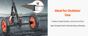 Load image into Gallery viewer, Amocart 1000/1200lbs Tongue Trailer Dolly Carbon Steel Boat Mover with 16.7in/18in - 22in Height Adjustable for Moving Cargo
