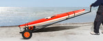 Amocart 420lbs Boat Trailer Dolly Carbon Steel Kayak Mover with 15.7in Pneumatic Tires & Bracket for Moving Fishing Motorboat