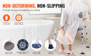Load image into Gallery viewer, Amocart Tub Transfer Bench for Bathtub Shower Seats Lightweight Shower Bench with Non-Slip Bath Seats with Armrest and Backrest
