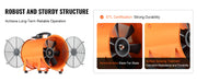 Load image into Gallery viewer, SucceBuy 8 inch Exhaust Fan Industrial Ventilation Fan with 10M/5M PVC Duct Hose 230W Portable Extractor Blower Warehouse Home
