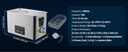 Load image into Gallery viewer, SucceBuy 6L 10L 15L 30L Ultrasonic Cleaner Stainless Steel Ultrasonic Cleaning Bath Machine for Watches Razors Jewelry Coins
