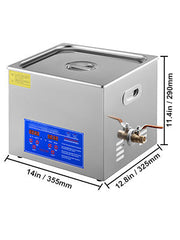 Load image into Gallery viewer, SucceBuy 1.3L 2L 3L 6L 10L 15L 22L 30L Ultrasonic Cleaner Lave-Dishes Portable Washing Machine Ultrasound Home Clean Appliances
