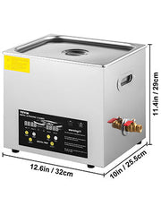 Load image into Gallery viewer, SucceBuy 2L 3L 6L 10L 15L Upgraded Ultrasonic Cleaner Lave-Dishes Portable Washing Machine Diswasher Ultrasound Home Appliances
