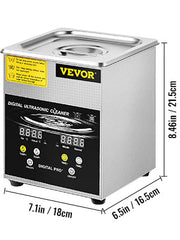 Load image into Gallery viewer, SucceBuy 2L 3L 6L 10L 15L Upgraded Ultrasonic Cleaner Lave-Dishes Portable Washing Machine Diswasher Ultrasound Home Appliances

