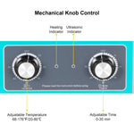 Amocart 6L Knob Ultrasonic Vinyl Record Cleaner Portable Washing Machine Ultrasound Dishwasher Contact Lenses Dental Jewelry