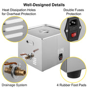 Load image into Gallery viewer, Amocart 15L Ultrasonic Cleaner Lave-Dishes Portable Washing Machine with Digital Timer Ultrasound Home Jewelry Clean Appliances
