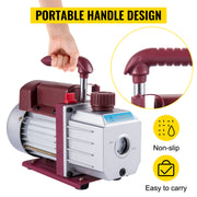 Bild in Galerie-Viewer laden, Amocart 4.5CFM 1/3HP  HVAC Refrigerant Vacuum Pump Refrigeration Single-Stage Set for Household Air Conditioning Vacuum Packing
