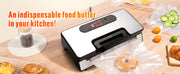 Bild in Galerie-Viewer laden, Amocart 90Kpa 130W Vacuum Sealer Food Packaging Machine with Free 10pcs Vacuum bags for Household Kitchen Vacuum Food Sealing
