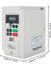 Load image into Gallery viewer, Amocart 2.2/3/4/7.5KW VFD Frequency Inverter 110V/220V1/3P Input 3P Output VariableFrequency Drive CNC Motor Inverter Converter
