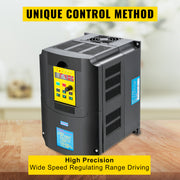 Load image into Gallery viewer, Amocart 2.2/3/4/7.5KW VFD Frequency Inverter 110V/220V1/3P Input 3P Output VariableFrequency Drive CNC Motor Inverter Converter

