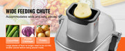 Load image into Gallery viewer, Amocart Electric Vegetable Slicer 4 in 1 Multifunctional Food Cutter Vegetable Chopper for Slicing Shredding Dicing Slitting
