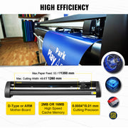 Charger l'image dans la visionneuse de galerie, SucceBuy Traceur de découpe de vinyle 53 pouces 1350 mm Traceur de découpe de vinyle Signmaster Écran LCD pour la fabrication d'étiquettes publicitaires DIY
