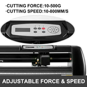 Load image into Gallery viewer, Amocart 34 Inch Vinyl Cutting Plotter Cutter Machine with 3 Blades SIGNMASTER Software Kit for Sign/Drawing/Decoration/Sticker
