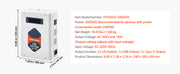 Load image into Gallery viewer, Amocart Step Down/Up Voltage Converter 2000VA/3000VA 220V to 110V / 110V to 220V Power Transformer &amp; Outlets USB Output Display

