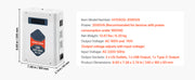Load image into Gallery viewer, Amocart Step Down/Up Voltage Converter 2000VA/3000VA 220V to 110V / 110V to 220V Power Transformer &amp; Outlets USB Output Display
