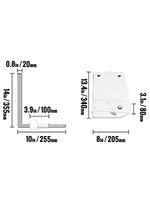Amocart DIY Murphy Bed Hardware Kit Vertical Mounting Wall Bed Spring Mechanism Heavy Duty King Queen Bed Support Hardware DIY