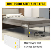 Load image into Gallery viewer, Amocart DIY Murphy Bed Hardware Kit Vertical Mounting Wall Bed Spring Mechanism Heavy Duty King Queen Bed Support Hardware DIY
