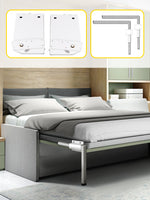 Amocart DIY Murphy Bed Hardware Kit Vertical Mounting Wall Bed Spring Mechanism Heavy Duty King Queen Bed Support Hardware DIY