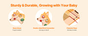 Load image into Gallery viewer, Amocart Puppy Kids Wall Busy Panels 12 Activities Board Montessori Sensory Learning Activity Center for Children Playroom Toys
