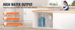 Amocart 5 Gallon Bottled Water Dispenser Pump System Automatic Electric Single Inlet Compatible Use w/ Tea Machine Refrigerator