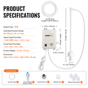 Load image into Gallery viewer, SucceBuy Water Bottle Dispenser Pump System Filter Softener Single/Double Pipe Reverse Osmosis Equipment Refrigerator Ice Maker
