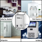Amocart Water Bottle Dispenser Pump System Filter Softener Single/Double Pipe Reverse Osmosis Equipment for Ice Maker