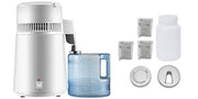 Load image into Gallery viewer, Amocart 4L Water Distiller Purifier Filter Dispenser Heating Drinking Bottle Softener  Stainless Steel Home Appliance for Offic
