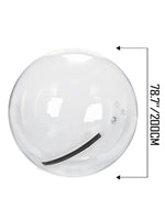 Amocart 2M Water Walking Ball with Air Blower Pump Inflatable PVC Zorb Ball Waterproof for Amusement Park Swimming Pool