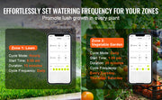 Charger l'image dans la visionneuse de galerie, Amocart WiFi Sprinkler Timer Single/Two Outlet Smart Hose Faucet Water Timer APP Control/Voice Control, IPX6 for Yard Watering
