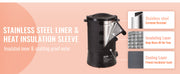 Load image into Gallery viewer, Amocart 6.5L 10L Wax Melter for Candle Making Large Electric Wax Melting Pot Easy Pour Spout 9-Level Temperature Control

