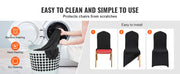 Charger l'image dans la visionneuse de galerie, Amocart 30/50PCS Spandex Chair Cover for Wedding Party Universal Fitted Chair Cover Removable Washable Protective Slipcovers
