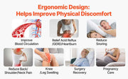 Load image into Gallery viewer, Amocart Bed Wedge Pillow 3 Pcs Adjustable Orthopedic Bed Wedge Set Post Surgery Pillow for Acid Reflux Back Pain Snoring Relief
