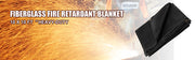 Bild in Galerie-Viewer laden, SucceBuy Welding Firesafe Fiberglass Blanket Emergency Survival Flame Retardant Safety Protective Equipment 8x10FT 10x10FT
