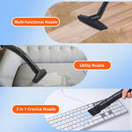 Amocart Portable Wet and Dry Vacuum Cleaner 15L For Car & Home Appliance 1200W Power Strong Suction Vacuum Cleaner & Air Blower
