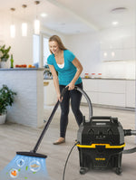 Amocart Portable Wet and Dry Vacuum Cleaner 15L For Car & Home Appliance 1200W Power Strong Suction Vacuum Cleaner & Air Blower