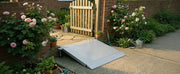 Bild in Galerie-Viewer laden, Amocart 42.5x23.2 in Threshold Ramp 1000LBS Platform Aluminum Wheelchair Ramp with Adjustable Height for Doorways Home Steps
